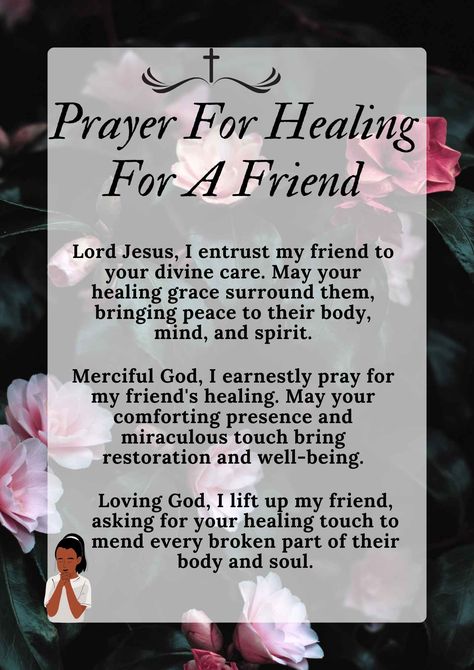 200+ Prayer For Healing For A Friend Healing Blessings For A Friend, Pray Healing Quotes, Praying For Healing For A Friend, Prayers For Others Healing, Praying For You My Friend Healing, Prayers For Friends In Need Strength, Healing Prayers For A Friend, Simpatie Boodskappe, Prayer For Healing Sick Friend