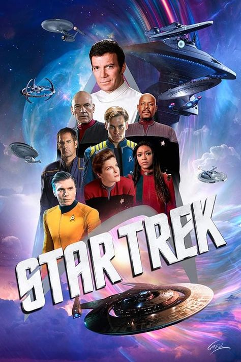 Star Trek Timelines, Star Trek Actors, Star Trek Convention, Star Trek Crew, Star Trek Wallpaper, Star Trek Poster, Star Trek Ii, Star Trek Cast, Star Trek Captains