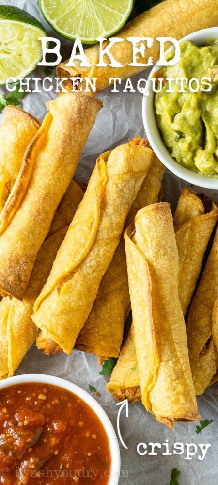 Low Carb Chicken Taquitos, High Protein Chicken Taquitos, High Protein Taquitos, Iwashyoudry Recipes, Chicken Taquitos Recipe, Baked Chicken Taquitos, Baked Taquitos, 2023 Food, Piccata Recipe