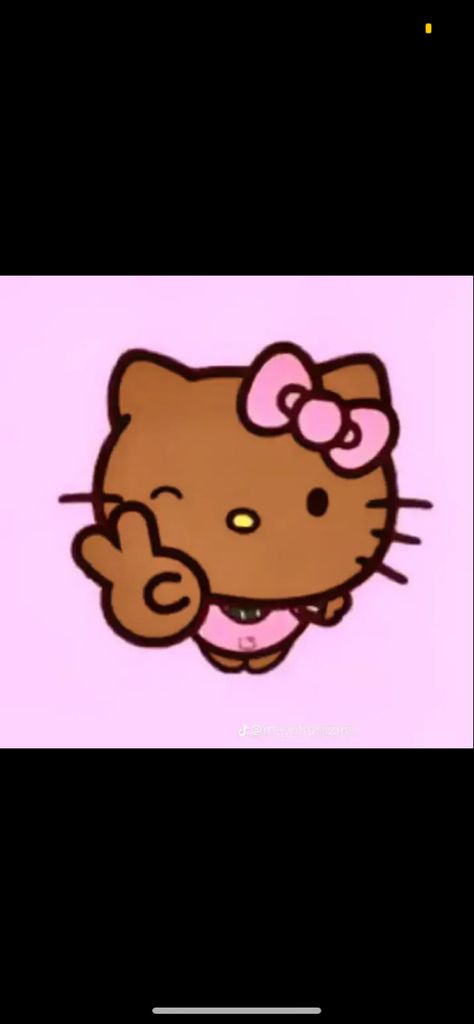 Profile Picture For Tiktok, Kitty Profile Picture, Hello Kitty Profile Picture, Pink Cute Hello Kitty, Hello Kitty Profile, Sanrio Meme, Twitter Reaction, Aesthetic Hello Kitty, Kitty Aesthetic