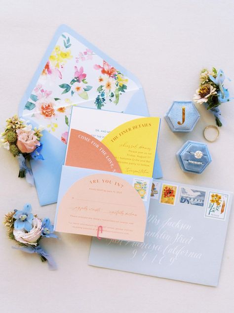 Playful Pops of Color at This Summer Wedding in Sonoma Winery Party, Winery Wedding Invitations, Sonoma Wedding Venues, Book Event, Sonoma Wedding, Event Planning Design, Theme Color, Luxury Wedding Planner, Wedding Event Planning