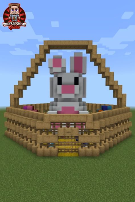 #easter2023 #minecrafteastertutorials #easter #minecraftbunnytutorial #gaming #gamer #minecrafttutorials #easterrabbit #eastercraft #minecraftrabbit #minecrafteaster #games #buildingtutorials #eastereggs #easterbunnyinminecraft #easterbunny Easter Minecraft Builds, Minecraft Rabbit, Minecraft Easter Eggs, Minecraft Easter, Minecraft Concept, Bunny In A Basket, Easter Specials, Happy Easter Everyone, Minecraft Tutorial