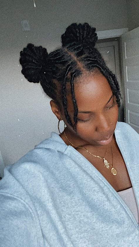 Low Bun Locs, Locks Hairstyle, Loc Appreciation, Loc Ideas, Loc Goddess, Dreadlocks Hairstyles, Loc Inspiration, Short Locs, Micro Locs