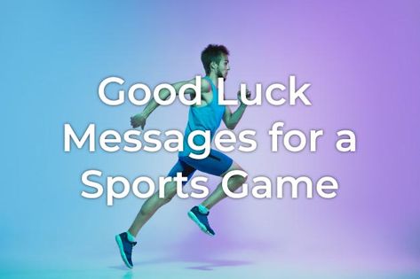 Find the perfect good luck on your game messages for your favorite athlete here at Styiens. Choose from hundreds of carefully curated good luck messages, guaranteed to elicit a smile! Volleyball Good Luck Quotes, Good Luck At Your Game Texts For Him, Game Day Encouragement, Good Luck Wrestling Quotes, Goodluck Message For Him Football, Good Luck Football Quotes, Good Luck Texts For Boyfriend Football, Good Luck Notes For Boyfriend, Good Luck Sports Quotes