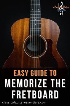 The fretboard is not a difficult concept to understand. It is just a map for guitar notes. What makes it seem complicated are the many different patterns and shapes that can be created with the same set of notes and chords. This guide will teach you how to read a guitar fretboard, memorize the notes on it, and master playing chords with minimal effort. Guitar Fretboard Notes, Guitar Equipment, How To Learn Guitar, Learn Guitar Beginner, Teach Yourself Guitar, Classical Guitar Lessons, Guitar Lessons Fingerpicking, Guitar Teaching, Learn Acoustic Guitar