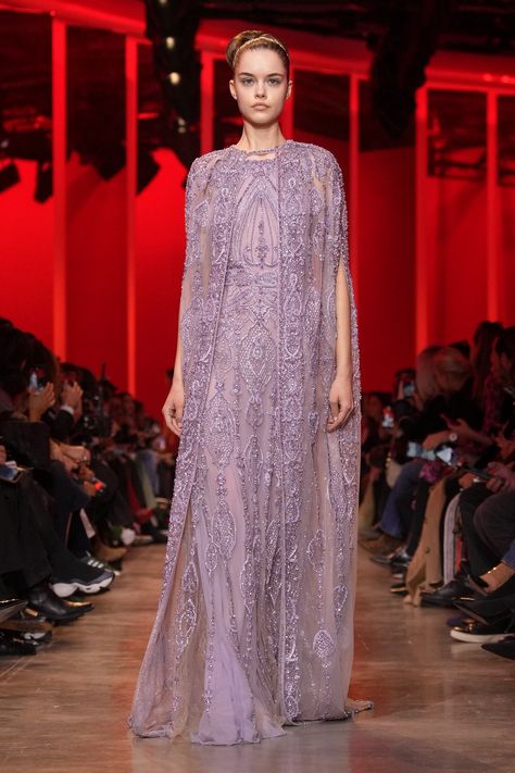 Elie Saab Spring 2024 Couture Collection Elie Saab Couture 2024, Ellie Saab Couture 2024, Elie Saab 2024, Movie Gowns, Elle Saab, Eli Saab, Sparkling Gown, Marija Zezelj, Coktail Dress