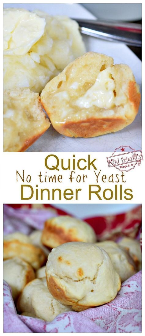 Finally! a delicious, easy, homemade, quick No Yeast dinner roll. A great biscuit, or roll recipe for breakfast, dinner, Thanksgiving, or Christmas! Yeast Biscuits, Yeast Dinner Rolls, Easy Dinner Rolls, Quick Dinner Rolls, Easy Skillet Dinner, No Yeast Dinner Rolls, Recipe For Breakfast, Dinner Roll, Yeast Rolls