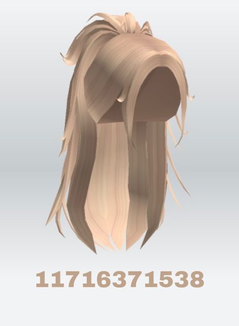 Roblox Blonde Hair, Roblox Codes Hair, Blonde Hair Roblox, Black Hair Id Roblox, Brown Hair Roblox, Code Clothing, Preppy Decal, Pic Code, Bloxburg Decals Codes Wallpaper