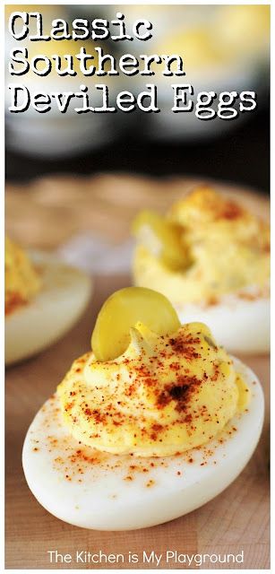 Paula Deen Deviled Eggs, The Kitchen Is My Playground, Perfect Deviled Eggs, Southern Deviled Eggs, Chicken Pinwheels, Devilled Eggs Recipe Best, Deviled Eggs Recipe Classic, Southern Cooking Recipes, Best Deviled Eggs