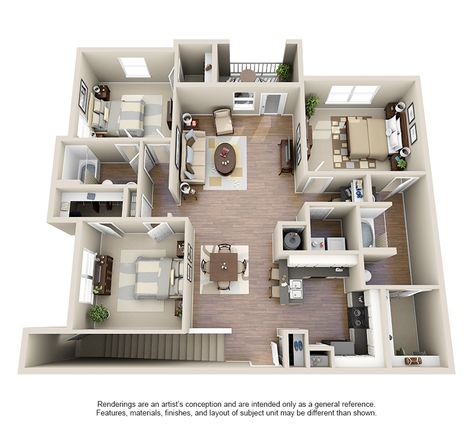 3 Bedroom Apartment Floor Plan, Texas Apartment, Houston Apartment, Planner 5d, Texas Houston, Apartment Floor Plan, Apartment Floor Plans, Sanctuary Bedroom, Apartment Layout