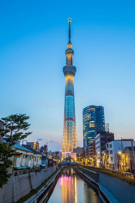 Tokyo Scenery, Skytree Tokyo, Tokyo Photography, Japan Bucket List, Tokyo Skytree, Japan Vacation, Sunset Images, Japan History, Tokyo Tower