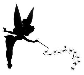 Tinkerbell tattoo. Upper back/ shoulder Lightning Bolt Tattoos, Tattoo Upper Back, Tattoos Sunflower, Tinkerbell Tattoo, Cloud Tattoos, Tinker Bell Tattoo, Disney Sleeve, Wire Necklaces, Disney Silhouettes