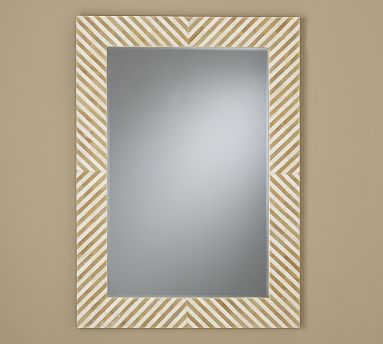 Painting Mirror Frames, Painting Mirror, Chevron Mirror, Painted Mirror, Wooden Mirror Frame, Luxury Mirror, Mirror Ideas, Frame Mirror, Mirror Painting