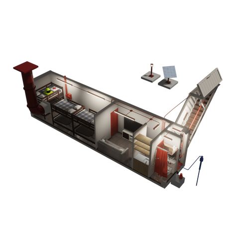 Create Unmatched Security with Custom Underground Bunkers from Bunker USA | Zupyak Fallout Shelter Layout, Apocalypse House, Survival Bunker, Luxury Bunkers, Bunker Bed, Underground Bunkers, Doomsday Bunker, Underground Shelter, Panic Rooms