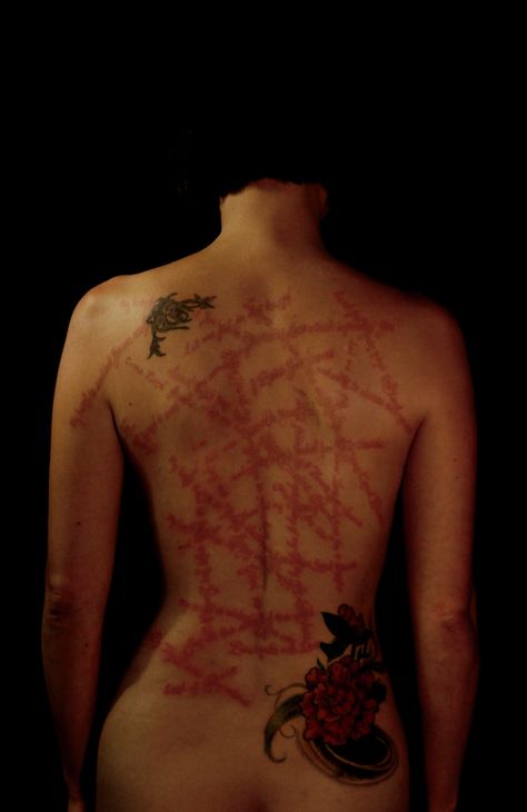 Angela Su’s Wunderkammer – post-ism A Level Textiles, Scar Tattoo, Writing Tattoos, Black Bob, Blemish Remover, Influential Women, Women Artists, Get A Tattoo, Beautiful Tattoos