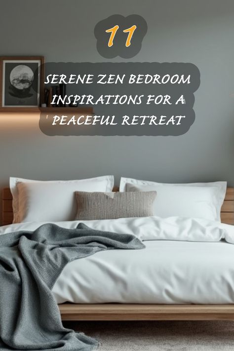 Discover 11 serene zen bedroom inspirations that transform your space into a peaceful retreat. Soft textures, calming colors, and minimalistic design help in creating an oasis of tranquility. Join me in exploring these beautiful ideas to enhance your home interior for rest and relaxation. Zen House Interior, Zen Bedroom Design, Relaxing Bedroom Decor, Japandi Dining Room, Zen Bedroom Ideas, Organic Modern Kitchen, Zen House, Modern Farmhouse Living, Zen Bedroom