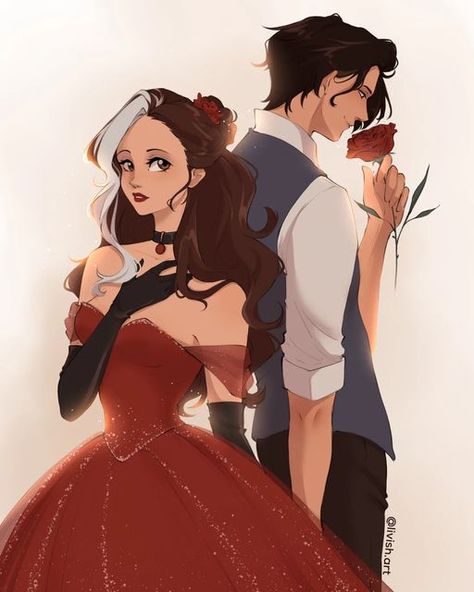 Olivia Cazacu on Instagram: "Scarlett and Julian from "Caraval" by @stephanie_garber #scarlettdragna #scarlettandjulian #caraval #caravalfanart #caravalseries #caravalbook #bookfanart #bookcouples" Julian Santos Fanart, Scarlett And Julian, Caraval Fanart, A Curse For True Love, Curse For True Love, Caraval Series, Caraval Book, Once Upon A Broken, Watch The World Burn