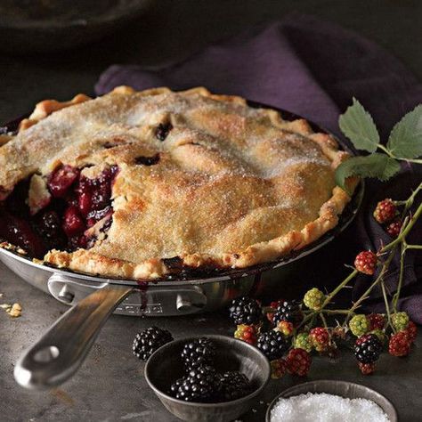 Lugnasad:  #Marilyn #Batali's #Blackberry #Pie, for #Lugnasad. Blackberry Pie, Berry Pie, Easy Pie, A Metal, Pie Recipes, Just Desserts, Apple Pie, Blackberry, Sweet Tooth