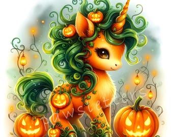 All Things Halloween, Cute Halloween Images, Halloween Cards Diy, Halloween Unicorn, Unicorn Clipart, Unicorn Magic, Unicorns Clipart, Unicorn Halloween, Watercolor Cute