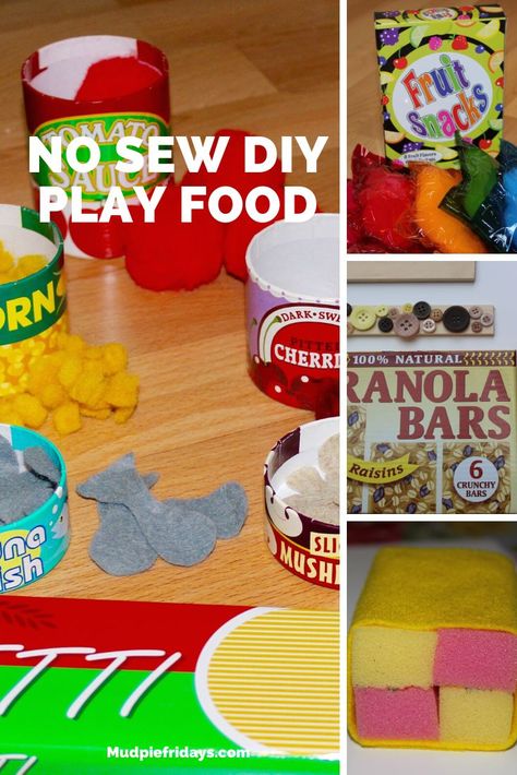 Diy Play Food, Play Food Diy, Play Kitchen Food, Diy Playroom, Food Play, Kids Play Kitchen, Pretend Play Food, Fun Activities For Toddlers, Felt Play Food