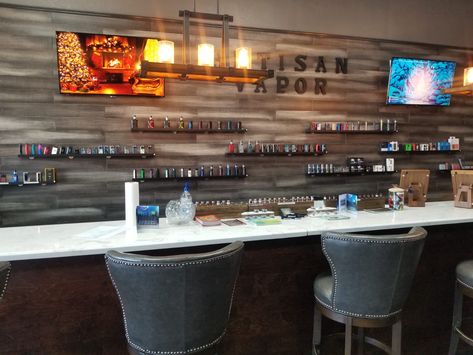 Vapeshop Interior Design, Weatherford Texas, E Juice, Juice Flavors, New Year Sale, Shop Counter, New Years Sales, Store Design, Local Businesses