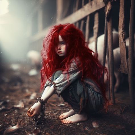 Red Hair Fantasy Aesthetic, Red Hair Warrior Woman, Red Hair Vampire, Blood Red Hair, Fairy Games, 16th Century Fashion, Wine Red Hair, Warrior Outfit, Bright Red Hair