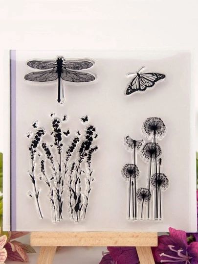 Photo Cards Diy, Price Of Stamps, Planner Stamps, Refillable Planner, Dandelion Flower, Scrapbooking Stamps, Card Making Supplies, Scrapbooking Photo, Flower Butterfly