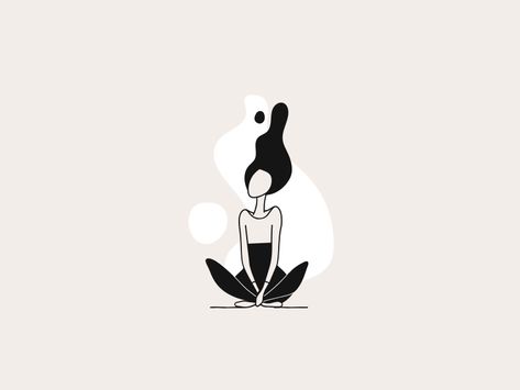 Yoga Kunst, Yoga Logo Design, Yoga Symbols, Yoga Illustration, Yoga Branding, Yoga Logo, Yoga Art, Line Illustration, Music Design