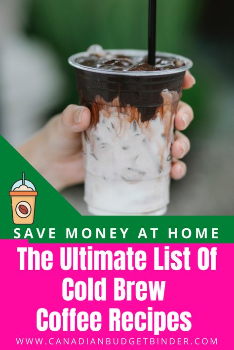 Brew Coffee Recipe, Homemade Cold Brew Coffee, Cold Brew Coffee Recipe, Cold Brew Coffee Concentrate, Cold Brew Recipe, Cold Brew At Home, Making Cold Brew Coffee, Cold Coffee Recipes, Easy Cold