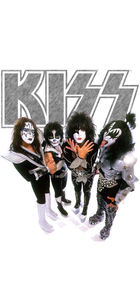 Kiss Phone Wallpaper, Kizz Band, Paul Kiss, Banda Kiss, Kiss Artwork, Arte Heavy Metal, Kiss Army, Kiss Art, Heavy Rock