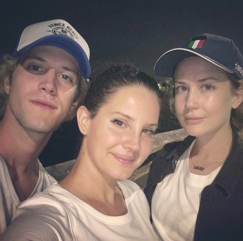 Sept.6, 2028: Lana Del Rey with her siblings, Charlie Grant and Chuck Grant #LDR Caroline Grant, Lana Hot, I Fall To Pieces, Elizabeth Grant, Brooklyn Baby, Lust For Life, I'm With The Band, Lana Del Ray, Living Legends