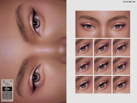 Sims 4 Cc Female Eyeliner, Sims 4 Custom Content Eyeliner, Sims Cc Makeup Eyeliner, The Sims 4 Cc Resource Face, Sims 4 Eyeliner Patreon, Sims4 Eyeliner Cc, Sims 4 Makeup Eyeliner, The Sims Resource Skin Details, The Sims 4 Eyeliner Cc