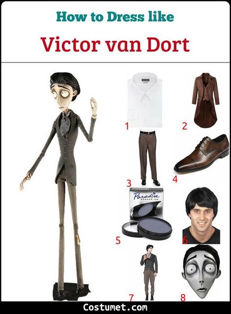 Victor Van Dort Costume, Victor Corpse Bride Cosplay, Victor Van Dort Cosplay, Hallowen Ideas Costume, Emily And Victor Costume, Corpse Bride And Victor Costume, Victor And Emily Costume, Victor Corpse Bride Costume, Victor The Corpse Bride