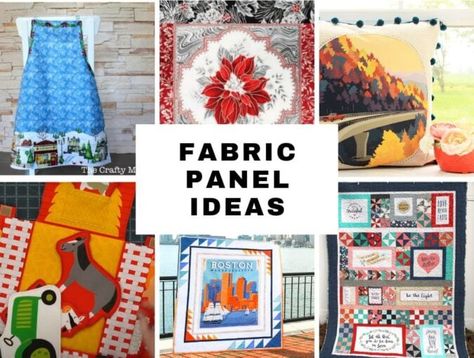 Ideas For Quilt Panels, Small Panel Quilts, Quilting With Panels, Quilts Using Panels, Quilt Panel Border Ideas, Backing Ideas, Christmas Fabric Panels, Fabric Wall Panels, Quilt Panels