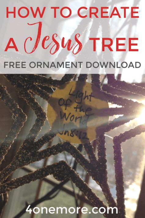 Christmas Homeschool Ideas - 4onemore Names Of Jesus Ornaments, Jesus Ornaments, Christmas Homeschool, Jesus Tree, Season Of Advent, Inductive Bible Study, Yw Activities, Advent Season, Fun Christmas Crafts