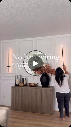 211K views · 7.6K reactions | Because nobody has time for hardwiring! Just charge for an hour and these wall lights are ready to go!! 

#ltkhome | Glamorouslyliving | Addison Rae · Diet Pepsi Wall Scones Decor Ideas, Restoration Hardware Look For Less, Restoration Hardware Look, Diet Pepsi, Wall Scones, Foyer Decor, Addison Rae, Stylish Storage Solutions, Modern Wall Lights