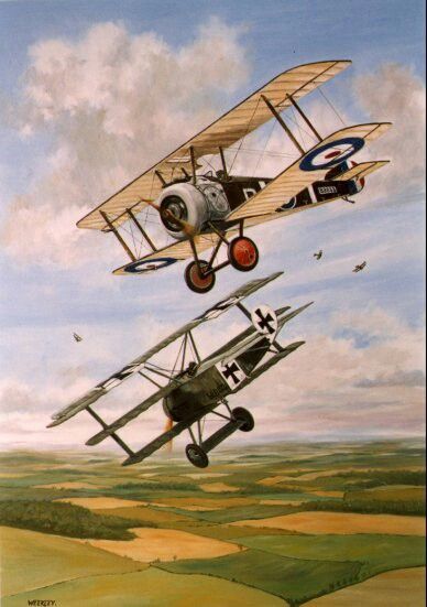 Ww1 Airplanes, Ww1 Planes, Ww1 Art, Terry Jones, Ww1 Aircraft, Vintage Planes, Airplane Art, Aircraft Art, Vintage Airplanes