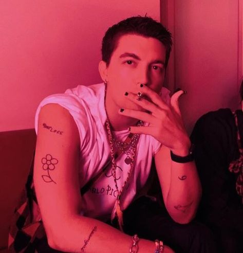 Paul Jason Klein Tattoos, Paul Klein Tattoos, Paul Jason Klein, Paul Klein, Pink Light, Lany, Tattoo Quotes, Tattoo Ideas, Wallpapers