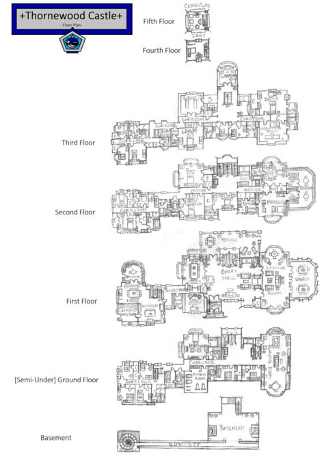 Floor Plans Victorian, Thornwood Castle, Castle Floor Plans, Palace Floor Plan, Lakewood Washington, Castle Layout, Mansion Plans, Castle Floor Plan, Castle Plans