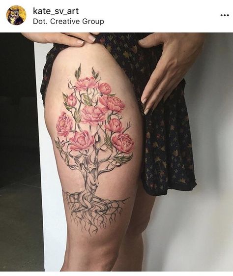 My first tattoo. I had a massive leg surgery when I was 19 and woke up with a 15 inch scar running up my femur and to my hip. This tattoo was me reclaiming that area of my body. Not hiding the scar. Reclaiming my power. Thank you Kate at Dot Creative Group in Manhattan NY. Femur Tattoo, Leg Scars, Leg Surgery, Scars Tattoo, Knee Tattoos, Mastectomy Tattoo, Scar Tattoo, R Tattoo, Knee Tattoo