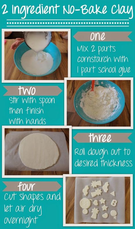 Summer Series--2 Ingredient No Bake Clay | Simply Lovely Lumber | Bloglovin’ Bake Clay Recipe, No Bake Clay, Bake Clay, Homemade Clay, Dough Ornaments, Summer Series, Baking Clay, Clay Food, Clay Ornaments