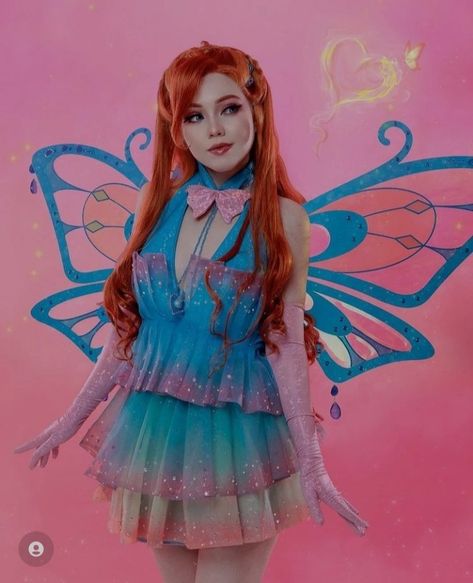 Winx Fairy, Power Rangers Cosplay, Dramatic Hair, Klub Winx, Bloom Winx Club, Fairy Dust, Winx Club, Disney Channel, Cosplay Anime