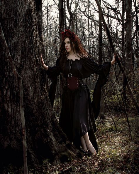 Products Coven Outfit, Pagan Costume, Enchantress Costume, Powerful Magic, Chemise Dress, Dark Love, Dark Heart, Greek Goddess, Coven