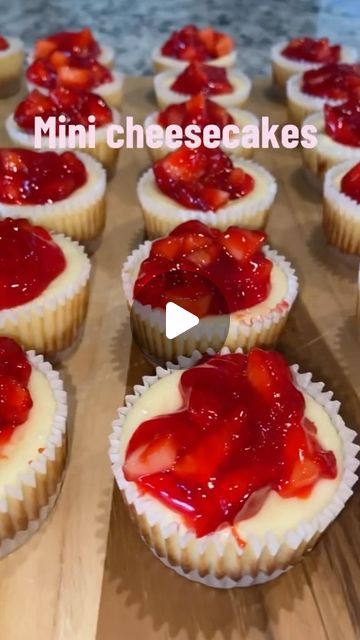 So Yum on Instagram: "Mini cheesecake recipe 😋 

🍰 FOLLOW to satisfy your sweet tooth daily

😇Read the full DESCRIPTION!😇

⬆️Download any of my full recipes + ebooks with the link in my bio⬆️
📩 SEND ME A MESSAGE “RECIPE” and I’ll send you my version of cheesecakes recipes 

⬇️ comment “recipe” Once I tag the owner of the video they can help you with whatever you need❤️

➡️➡️FOLLOW @Funfactorz - Celebrity News
➡️➡️FOLLOW @MarvelMagicMoments - Marvel Avenger Facts
➡️➡️FOLLOW @MovementShifted - Motivation!
➡️➡️FOLLOW @Thattoolworks - Car Problems + Solutions

#dessert #dessetlover #cheesecake #cheesecakelovers #baker #desserts #cake #cakedecorating #strawberry #creamcheese #mood #musttry #fire #bake #creamy #delicious #mood #moodygrams #homecooking #easyrecipes #easytobake #starbucks #ch Strawberry Cheesecake Mini Cups, Valentines Dessert Cups, Cheesecakes Recipes, Strawberry Cheesecake Cupcakes, Mini Strawberry Cheesecake, Cake Receipe, Car Problems, Strawberry Cheesecake Recipe, Mini Cheesecake Recipes