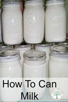 Canning Milk, Homesteading Recipes, Homestead Lifestyle, Soylent Green, Pressure Canning Recipes, Canning 101, Food Preserving, Canning Ideas, Home Canning Recipes