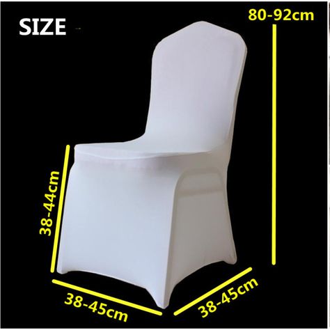 Wholesale Universal Stretch Polyester Slipcovers For Banquet Dining Wedding Party Spandex Chair Seat Cover - Cushion Cover - AliExpress Plastic Chair Covers, Cheap Chair Covers, Diy Chair Covers, Banquet Dining, Couples Night, Dining Wedding, Chair Back Covers, Banquet Chair Covers, Dining Room Chair Covers