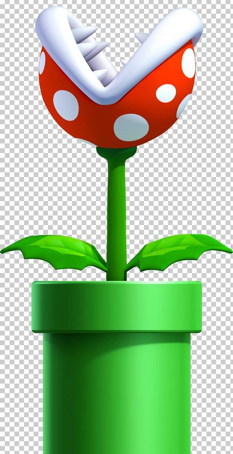 Super Mario Plant, Mario Plant, Super Mario Bros Party Ideas, Pot Illustration, Mario Und Luigi, Princess Peach Party, Mario Bros Cake, Mario Y Luigi, Super Mario Bros Birthday Party