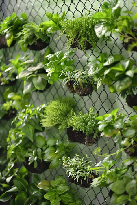 38 Creative Herb Garden Designs for Your Homegrown Flavors Herb Wall Outdoor, Verticle Herb Garden, Herb Garden Designs, Hanging Herb Gardens, Homegrown Herbs, Window Herb Garden, Herb Garden Ideas, Herb Garden Markers, Planter Arrangements