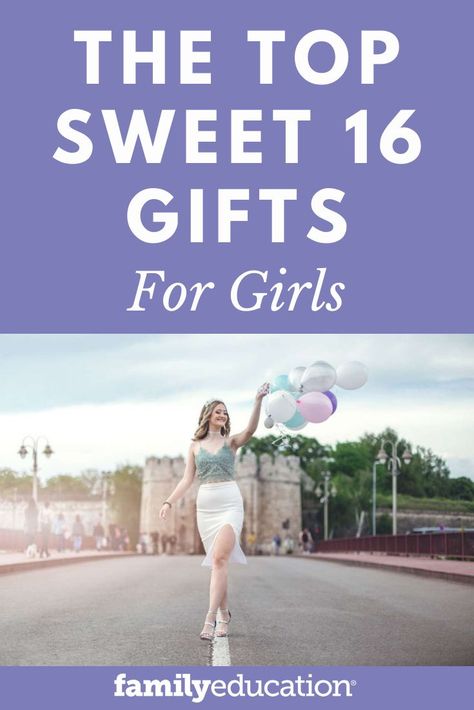 It's the birthday every girl looks forward to—her sweet 16th. A special year deserves a special gift. To inspire you, we've collected some birthday gift ideas that ought to charm any teenage girl, and we've got options for every budget. Sweet 16 Special Gifts, Best Sweet 16 Gifts, Special Sweet 16 Birthday Gifts, Ideas For Sweet 16 Gifts, Sweet 16 Gifts For Daughter, Sweet Sixteen Gift Ideas For Daughter, Sweet Sixteen Gifts Ideas, 16 Year Birthday Gifts, Sweet 16 Traditions Ideas