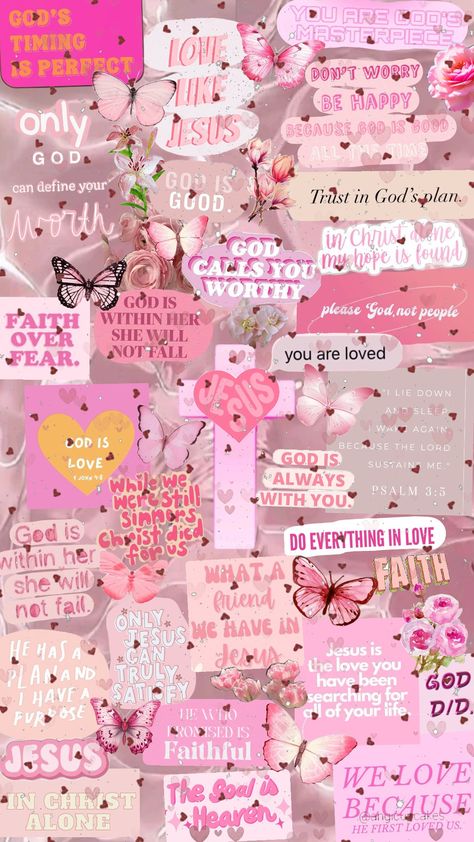 #Jesus #jesuslovesyou #jesussaves #christian #christiangirl #bibleverse #bibleverses #quotes #pink #rose #pinkaesthetic #godislove Pink Quotes Wallpaper Iphone, Gods Little Princess, Pink Aesthetic Wallpaper Christian, Wallpaper God Aesthetic, Girly Bible Verse Wallpaper, Pink Positive Wallpaper, Image Aesthetic Rose, Motivational Quotes Positive Pink, Jesus Quotes Aesthetic